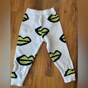 Little Man Happy knit sweatpants